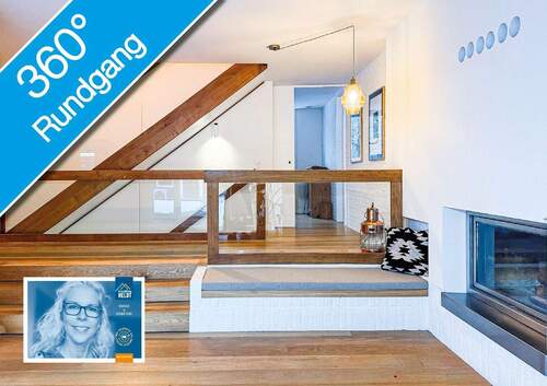 Wohnbereich Treppe - 
