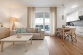 Wohnzimmer - Einrichtungsbeispiel - 2 Zimmer Etagenwohnung in Frankfurt am Main