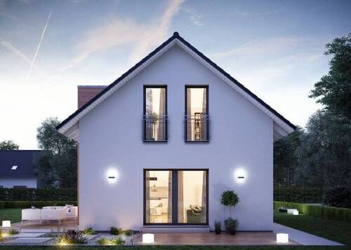 Gartenansicht - 4 Zimmer Einfamilienhaus zum Kaufen in Wadersloh