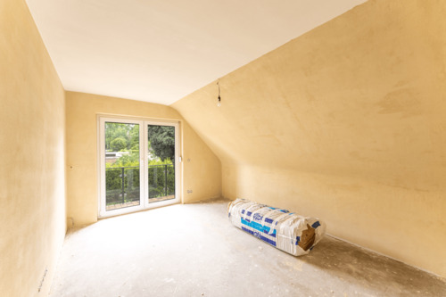 Dachgeschoss Schlafzimmer mit Balkon - 