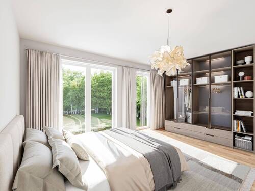 Schlafzimmer - Reihenmittelhaus mit 144,60 m² in Werneuchen zum Kaufen