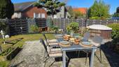 Terrasse - 7 Zimmer Bungalow in Ganderkesee