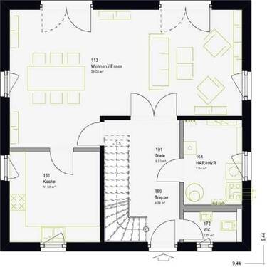 Erdgeschoss - 