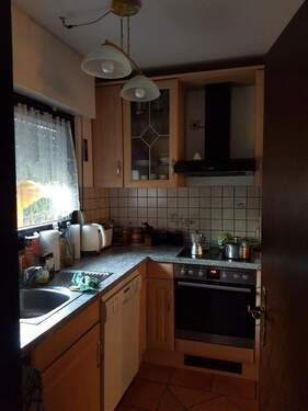 Küche vom Flur aus. - 