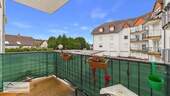 Ausblick vom Balkon - 85 M² 2 SCHLAFZIMMER GUTE LAGE IN ORSCHOLZ!