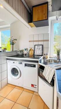 Offene Küche mit Tresen - 