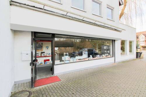 Ladenlokal Außen - PROVISIONSFREI ! Attraktive Gewerbefläche in Ratingen-Homberg - vielseitig nutzbar