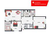 Grundriss - Etagenwohnung mit 99,00 m² in Bammental zum Kaufen