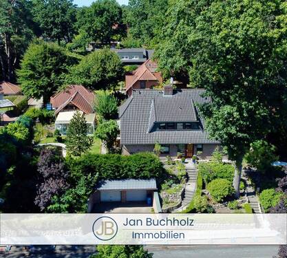 Drohne 7 - Ein- bis Zwei-Familienhaus in beliebter Lage von Buchholz mit zusätzlicher Mieteinnahme