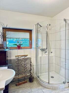 Das Duschbad im Erdgeschoss - 