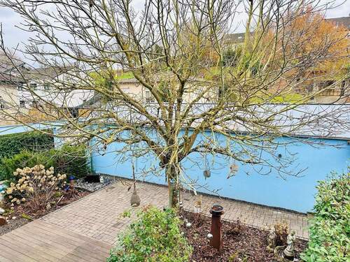 Die Gartenoase von oben - 