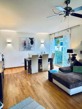 Der helle Wohnbereich - 