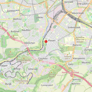 Dresden-Plauen, Coschützer Str.7 - 