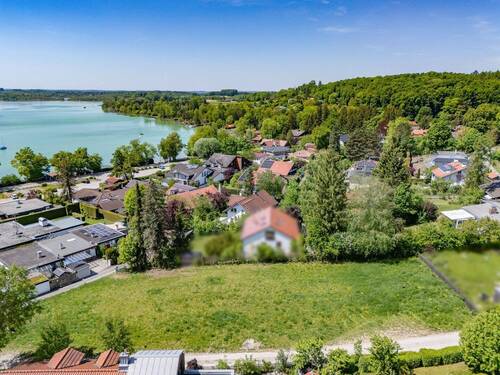 Luftbild - Grundstück in Wörthsee