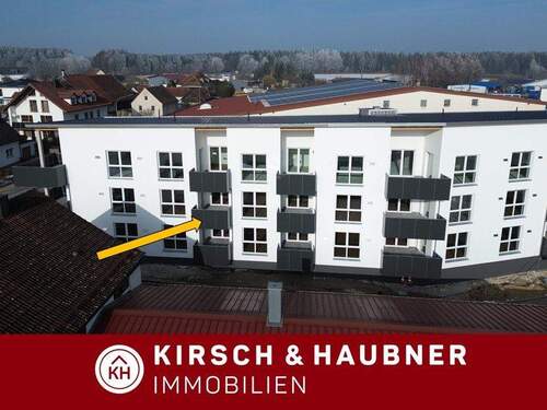 Moderne Architektur - Neubau-Erstbezug! Perfekte Single Wohnung in zentraler Lage Seubersdorf zentral