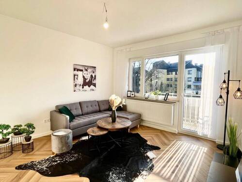 Wohnzimmer - 3 Zimmer Etagenwohnung zum Kaufen in Bamberg