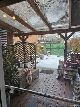Terrasse mit Überdachung - 