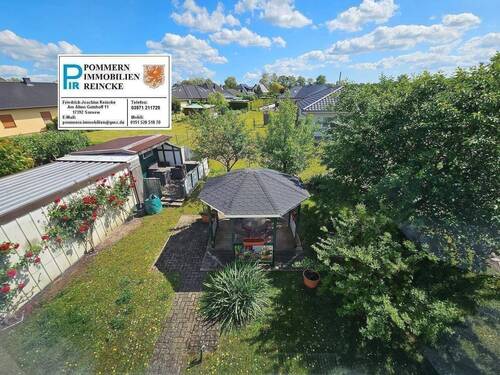 Blick in den Garten!.jpg - Einfamilienhaus mit 120,00 m&sup2; in Anklam zum Kaufen