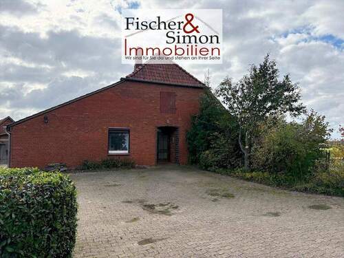 K-3 - Binnen OT Bühren-ebenerdiges Rotsteinhaus mit Charakter-renovierungsbedürftig, aber mit Potenzial