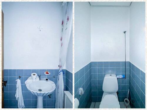 zeitloses Gäste-WC im EG - 