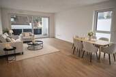 Wohn-/Esszimmer-Beispielbild - 3 Zimmer Etagenwohnung zur Miete in Lörrach