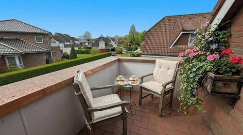 Balkon - 3 Zimmer Etagenwohnung in Bad Zwischenahn