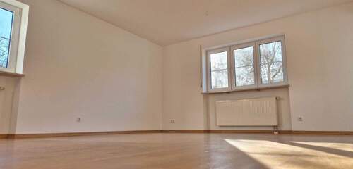 Wohnzimmer, Ansicht 1 - 3 Zimmer Terrassenwohnung in München