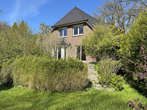 Gartenansicht - 4 Zimmer Einfamilienhaus in Hamburg