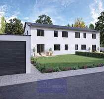 GROSSZÜGIGE KFW 55 DOPPELHAUSHÄLFTE MIT BAUGENEHMIGUNG - BAUSTART SOFORT - INKL. 465 m² GRUNDSTÜCK - Gremsdorf