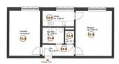 Grundriss 2.OG Mitte - 