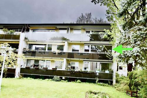 Wohnung vom Garten aus - 