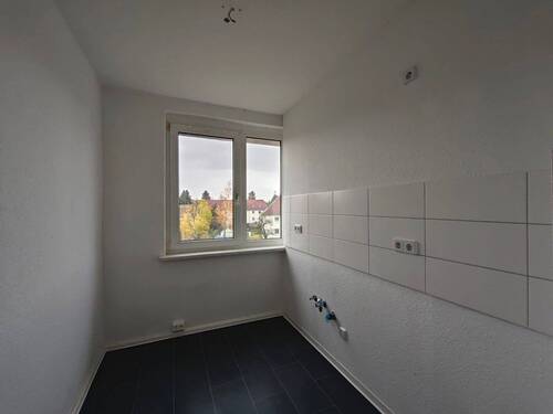 Küche - Etagenwohnung mit 46,60 m&sup2; in Zwenkau zur Miete