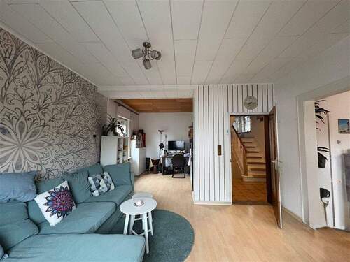 Wohnzimmer und Büronische - 