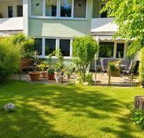 3-Zimmer-Gartenwohnung mit 290 m² Privatgarten in Hamburg-Rissen
