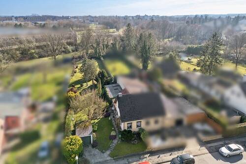 Luftaufnahme - 3 Zimmer Doppelhaushälfte zum Kaufen in Aachen