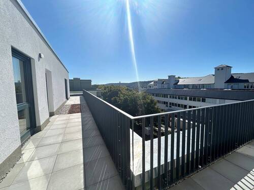 Ausblick Dachterrasse - Etagenwohnung mit 118,00 m² in Stuttgart zur Miete