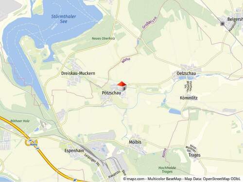 Geolyzer Kartenausschnitt - 