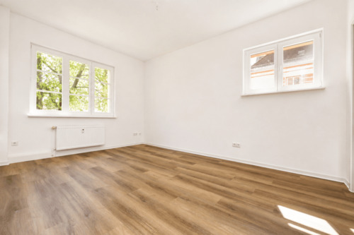 Wohnzimmer - Etagenwohnung mit 51,90 m&sup2; in Leipzig zum Kaufen