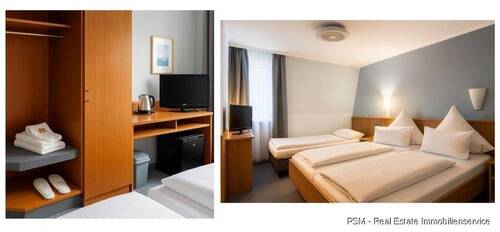 Ansicht Hotelzimmer - Hotel, Pension, Gasthof in Frankfurt zum Kaufen
