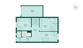 Doppelhaus Grundriss EG - 