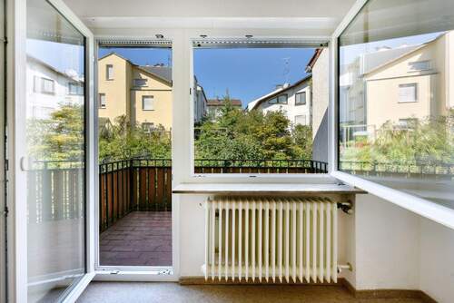 Balkon nach Westen - 
