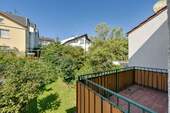 Balkon nach N-W - 