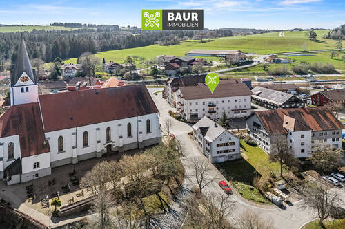 Titelbild - 360° I Bezugsfrei sehr zentral: 2-Zimmer-Wohnung in Heimenkirch
