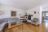 Wohnzimmer mit Kamin - 