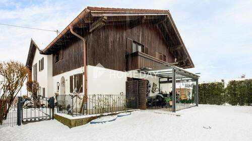 Außenansicht 3 - Reihenendhaus mit großzügigem Garten und behaglichem Wohnambiente