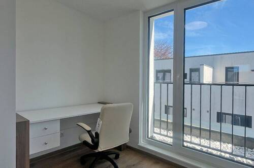 Arbeitsbereich im Dachgeschoss - 