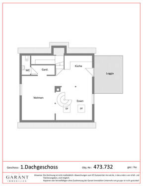 1. Dachgeschoss - 