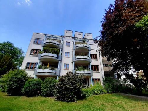 Südansicht der Wohnanlage - 