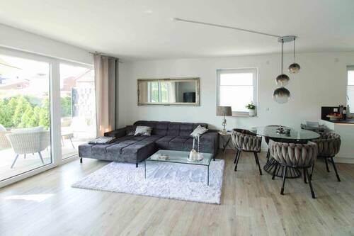 Wohnzimmer - 3 Zimmer Etagenwohnung zum Kaufen in Ahlen