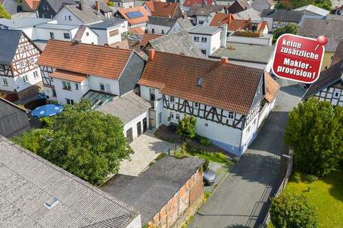 01_Rückansicht - Fachwerkoase - provisionsfrei - 349.800,00 EUR Kaufpreis, ca.  203,10 m² Wohnfläche
